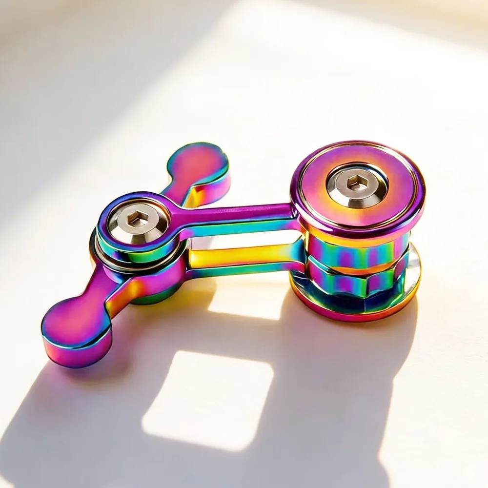 New Chaos Pendulum Fingertip Gyroscope Single Pendulum Double Pendulum Adult Stress Relieving Toy Christmas