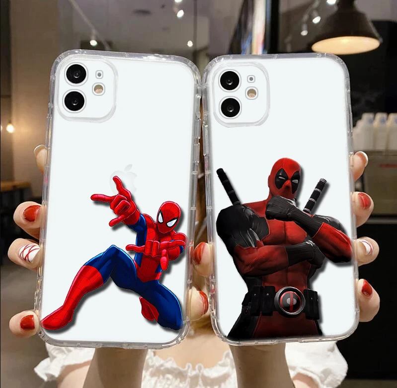 E8 spiderman Soft Case for Moto G9 Powe One Pro E12 E22I E22 G52 G42 G32 G22 G23 Z2 Z Play P40 P30 Edge 30