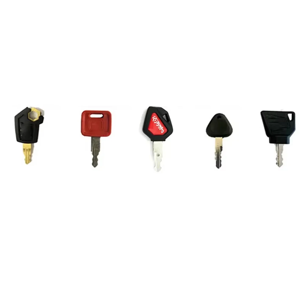 9PCS Master Plant Key Set Excavator Dumper Truck For JCB Case Komatsu CAT Hitachi Lucas