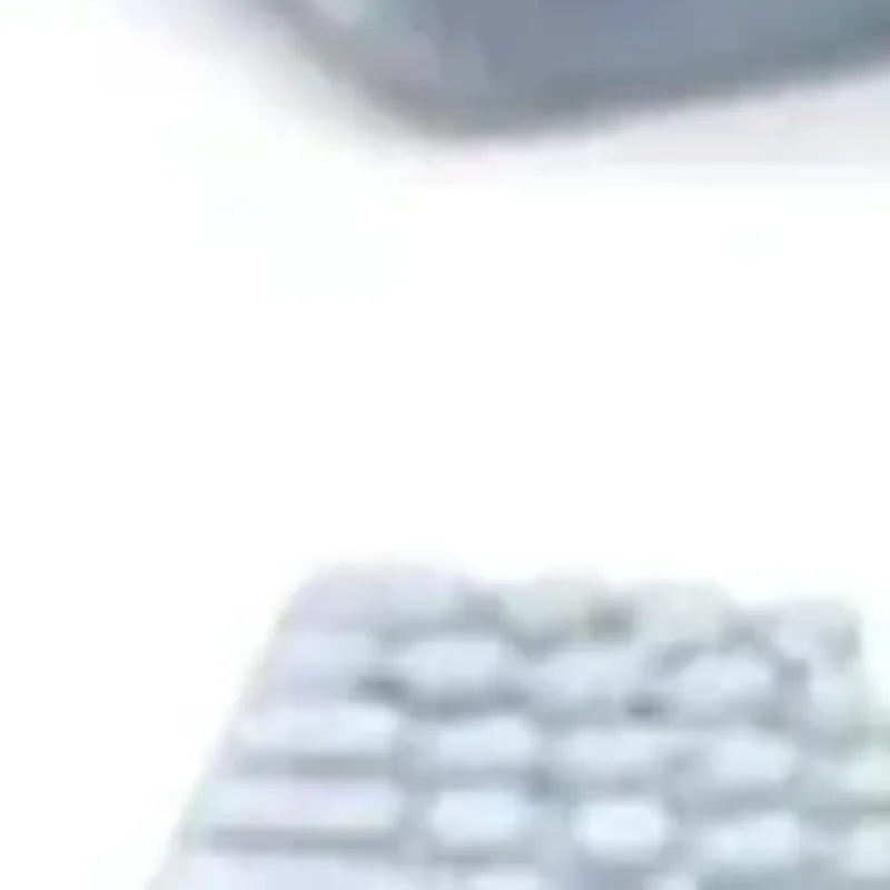 1:12 دمية مصغرة كمبيوتر مكتبي صغير ماوس ولوحة المفاتيح الأثاث نموذج المنزل ديكور لعبة بيت الدمية الملحقات #1