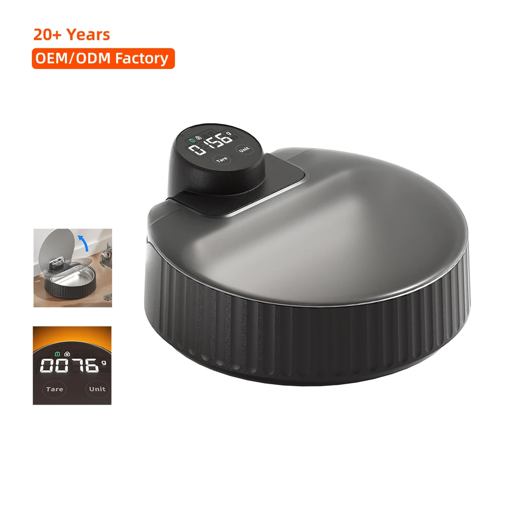 New Series Portable Automatic Switch Function Sensor Weighing Bowl Feeder Battery-Powered Waterproof Eco-Friendly Freshness