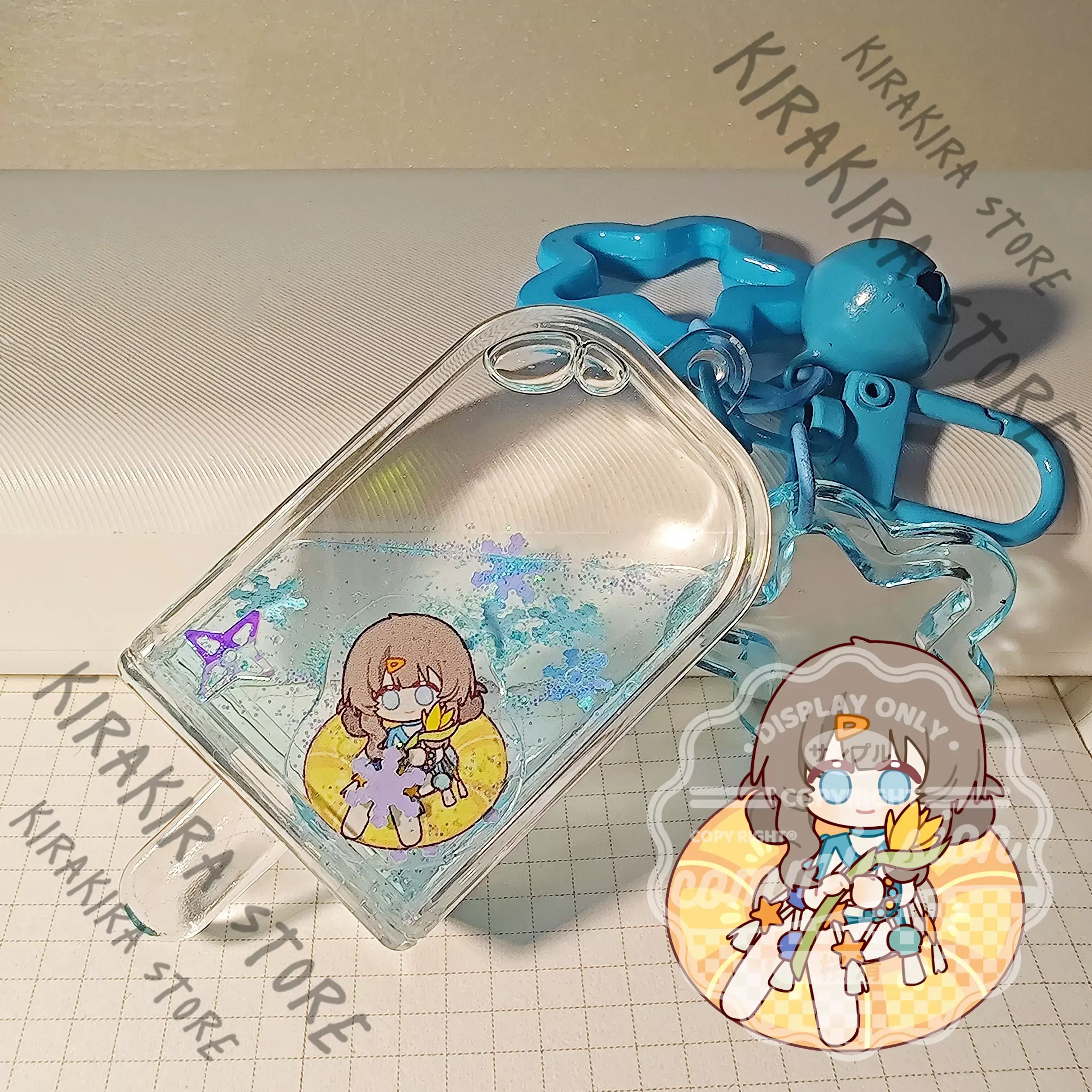 Porte-clés en acrylique inversé: 1999 Trente-sept Vila Marcus Yenisei, pendentif en forme de crème glacée, porte-clés Cosplay, ornements adorables