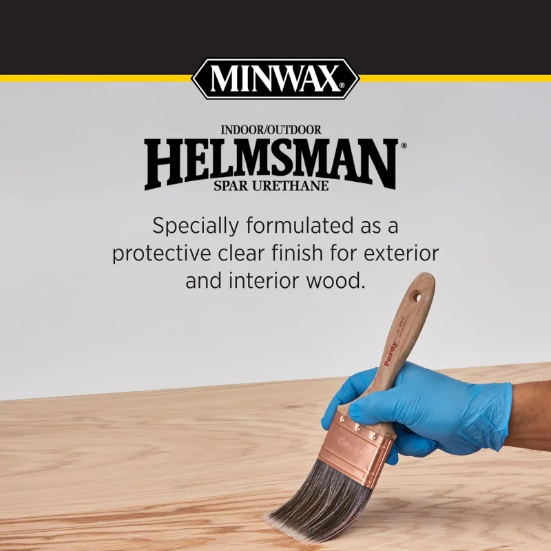 Helmsman Indoor/Outdoor Spar Urethane, 350 V.O.C. Compliant, Gallon, Gloss