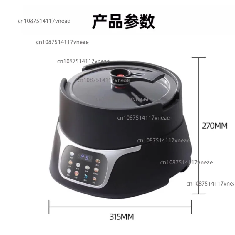 5L Kitchen Multi Cooker Electric Rice Cooker Household Smart Porridge Cooking Machine Panelas