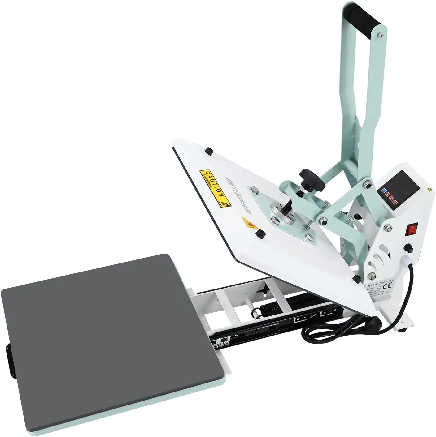 Heat Press 15x15 inch Digital Heat Press Machine, Slide out Industrial Quality T-Shirt Heat Transfer Machine