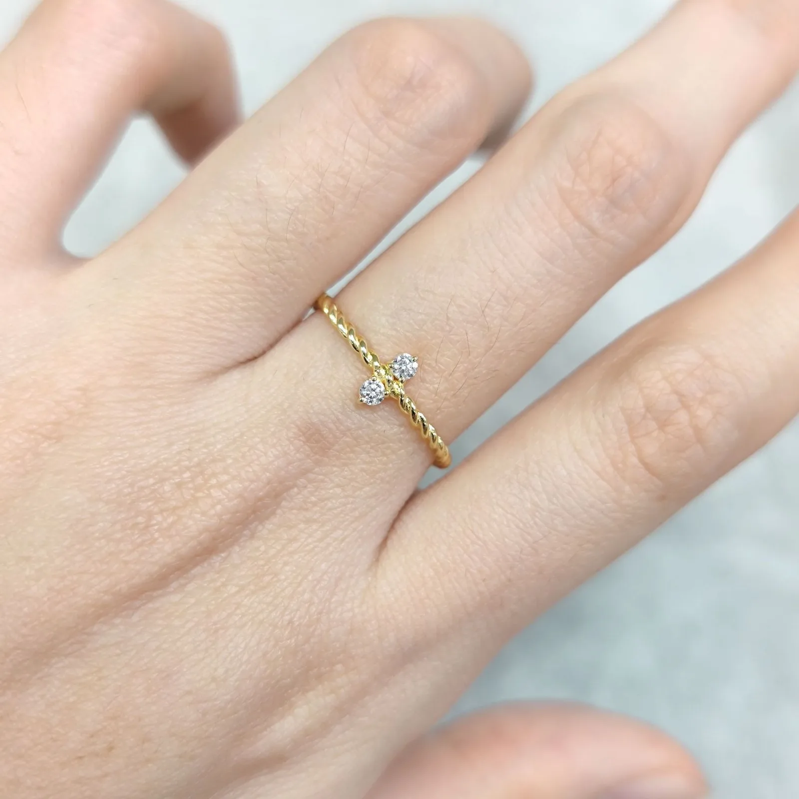 MUSHAN Luxury 925 Sterling Silver Jewelry Factory Light Luxury Temperament Simple Super Versatile Niche Wedding Ring Stacked
