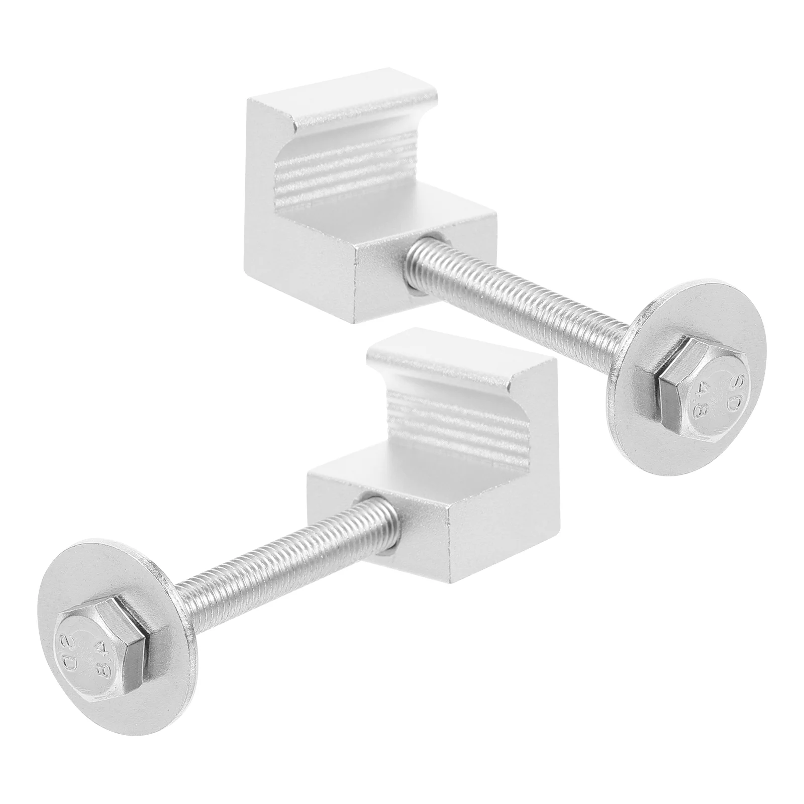 

2 Pcs Truck Clamp Tool Boxes Attachment J Bolt Metal Toolbox Clamps Pickup Mounting Kit Aluminum Alloy