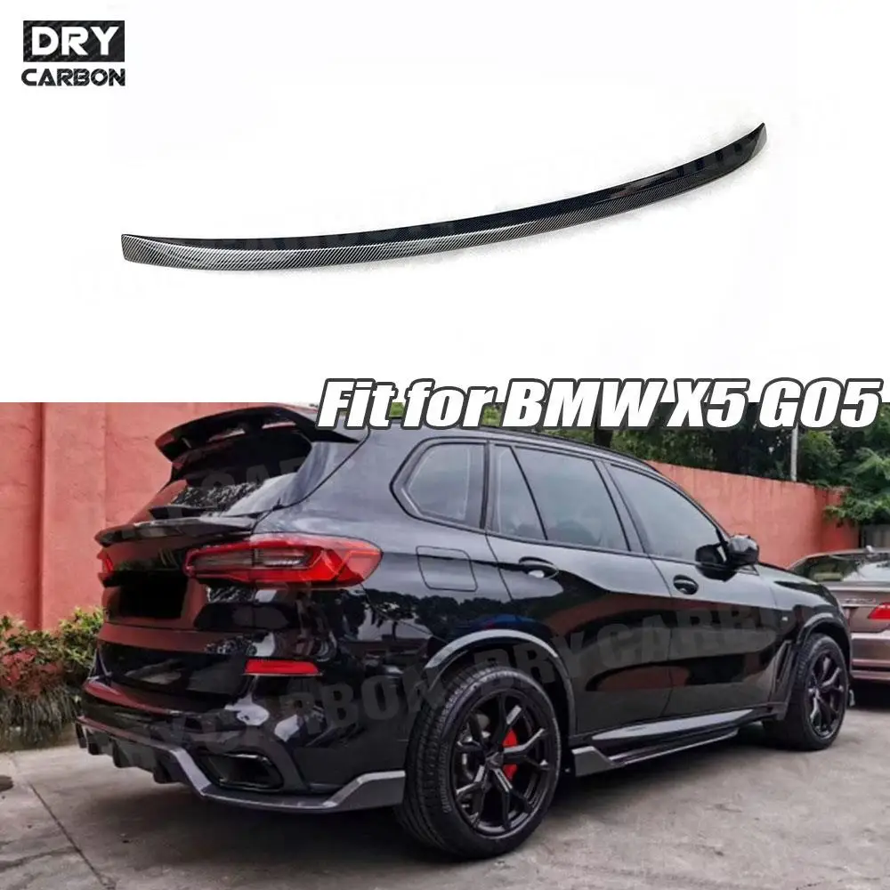 

Car Rear Trunk Lip Spoiler Boot Wings For BMW X5 G05 2019+ Middle Trunk Wing Lip Styling Bodykits ABS Material