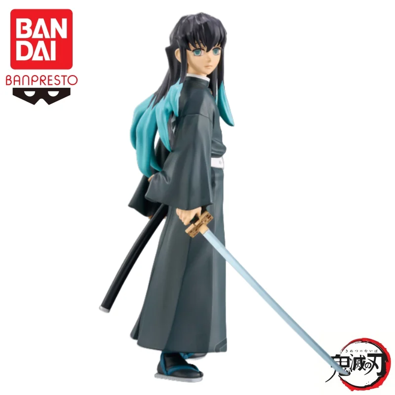 Em estoque bandai original banpresto demon slayer vol 47-50 kanzaki aoi kochou shinobu figura de ação modelo boneca nova caixa