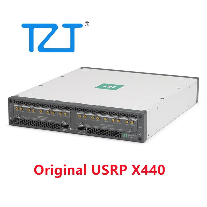 TZT Original USRP X440 30MHz-4GHz SDR Radio definida por software 8 TX Y 8 RX 1,6 GHZ BW GPSDO para NI ETTUS