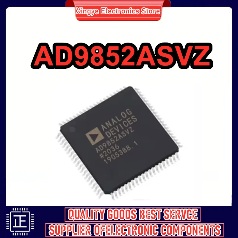 

AD9852ASVZ ADI TQFP-80 прямой цифровой синтезатор частоты оригинальный подлинный спот