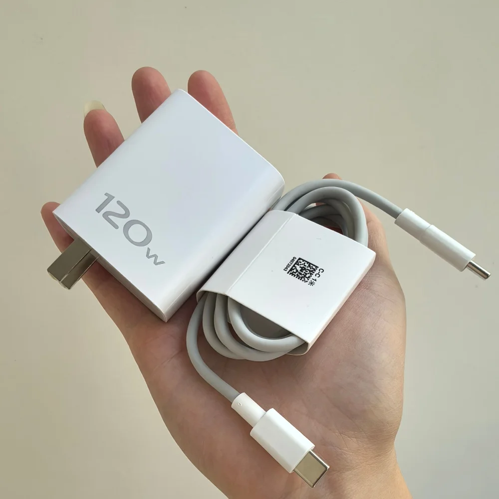 

Зарядное устройство 120W EU PD Super Flashcharge с кабелем USB Type-C для Vivo X300, X100, X90 Pro, Y400, IQOO 15, 14, 13, 9 Pro