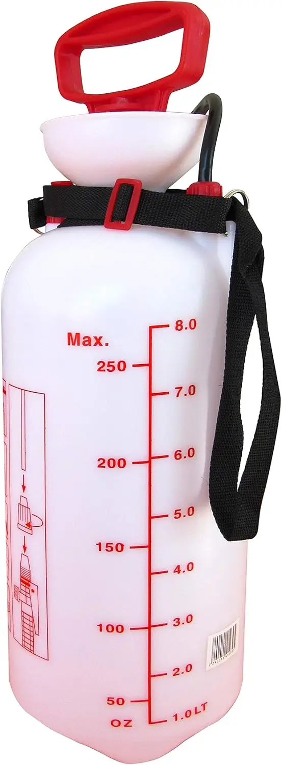 

2.0 Gallon Lawn and Garden Pump Pressure with Pressure Relief Valve, Adjustable Shoulder Strap (2.0 Gallon, Yellow Wand)