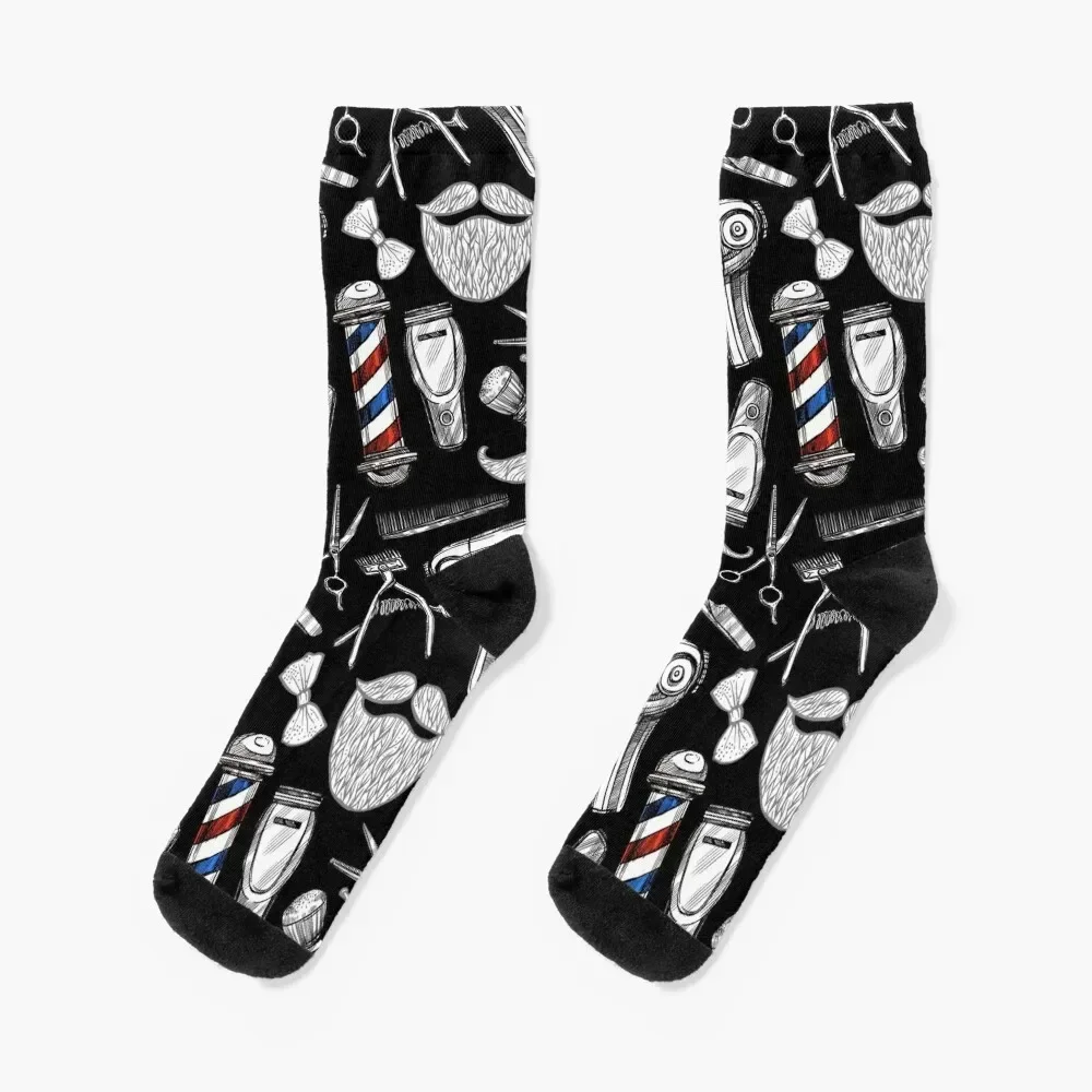 

Hairdresser stylist, Salon Barber Socks essential Christmas floor Women Socks Men's