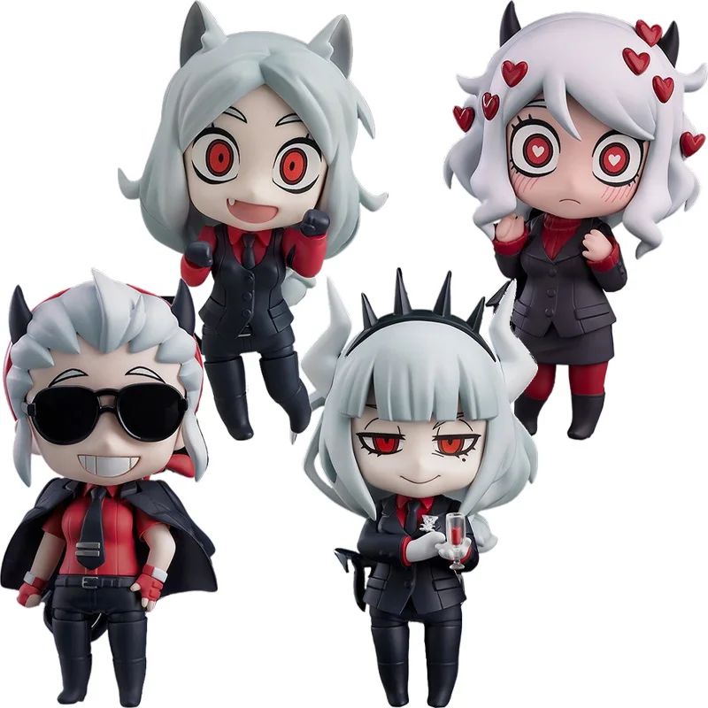 In Stock Original Good Smile Nendoroid GSC 1622 1884 2028 2096 Lucifer Justice Cerberus Modeus 10CM Action Figure Toys Gifts