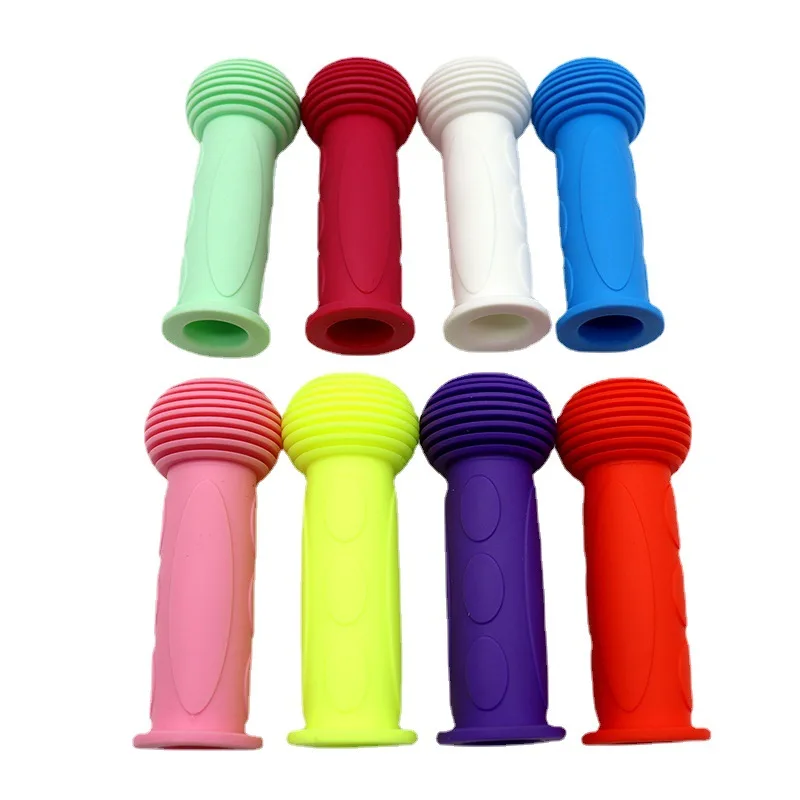 1Pair Colorful Blue Red Rubber Grip Child Children Kids 10 Colors Anti-skid Handlebar Bike Bicycle Grip-bicycle accessories
