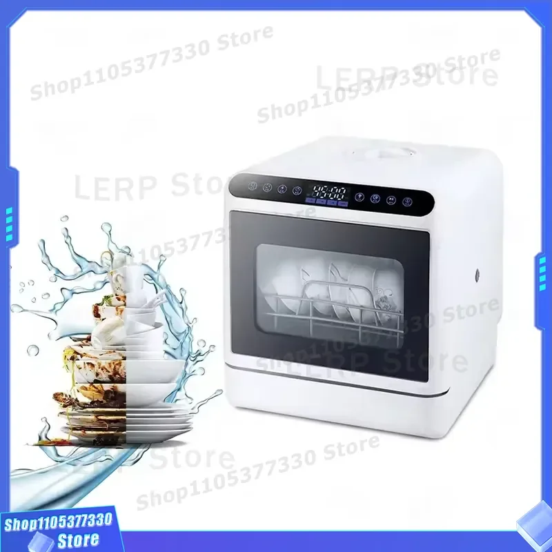 Household Desktop Mini Dishwasher Portable Kitchen Smart Drying Disinfection Automatic Dishwasher Machine Strong Water