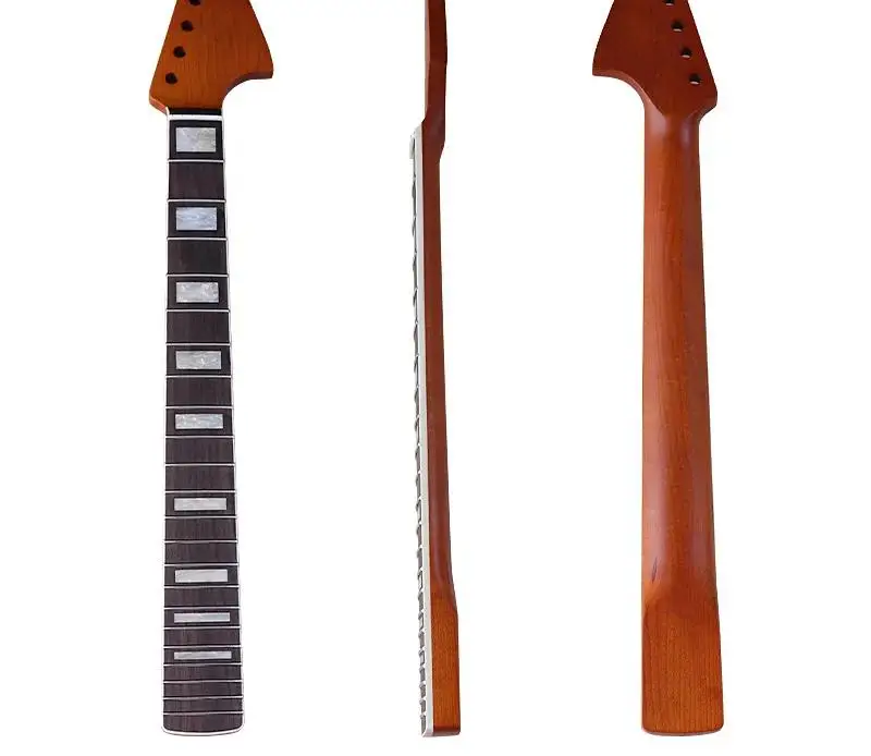 

Electric Guitar Rosewood Matte Long Neck Handle Downward Adjustment 6 Strings for Enhanced Playability And Style