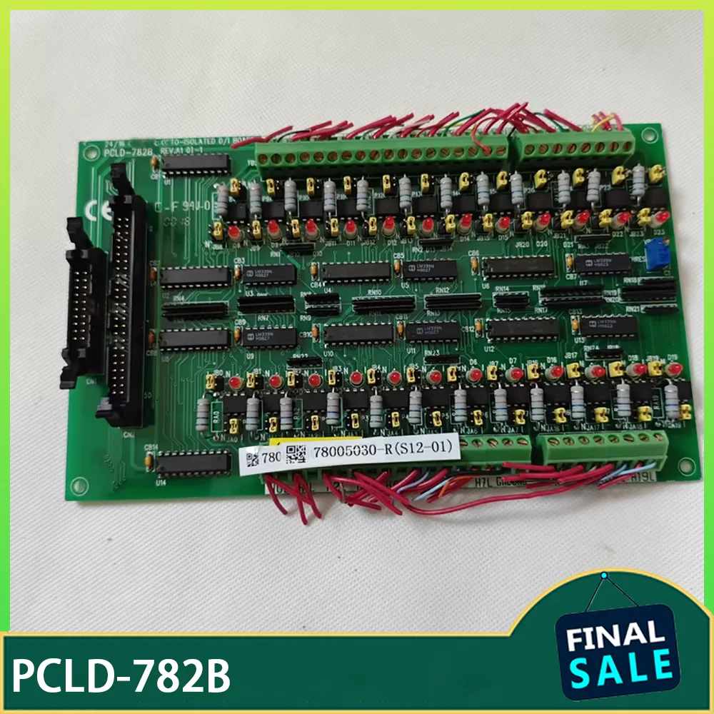 ل ADVANTECH 24 قناة العزلة البصرية D/I لوحة الأسلاك PCLD-782B