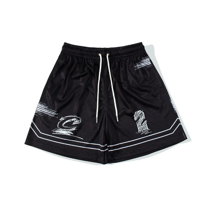 

Модные дышащие быстросохнущие шорты, мужские спортивные, фитнес-шорты, пляжные шорты, баскетбольные шорты, быстросохнущие шорты с 3D-принтом