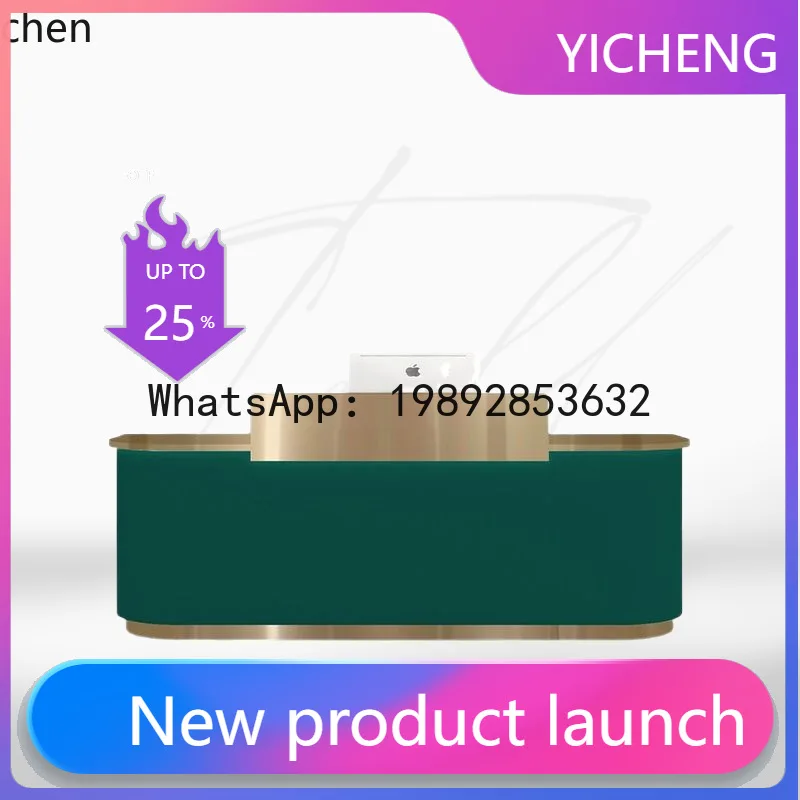 

X7 Cashier Desk Clothing Store Hair Salon Reception Desk Dental Clinic Bar Table