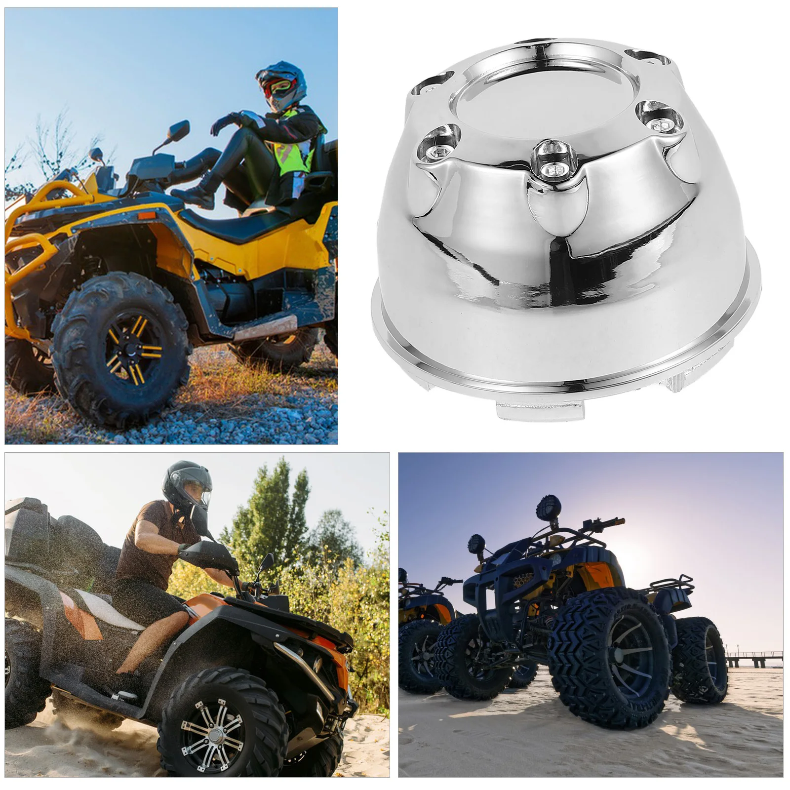 

Резиновая водонепроницаемая пылезащитная крышка колесной гайки, колпачки ступицы для квадроцикла, картинга, квадроцикла, защита колес автомобиля, прочный пластик