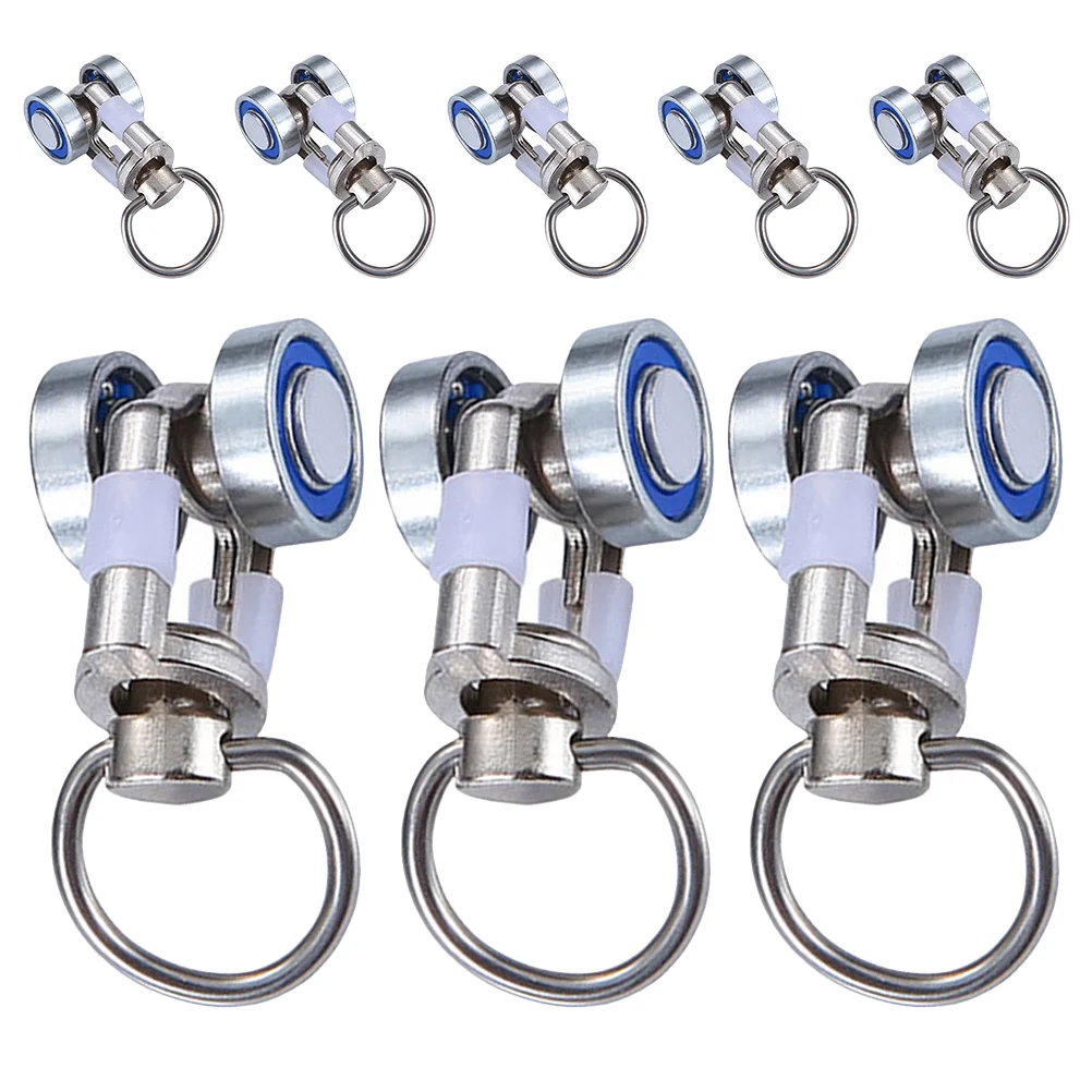 Lanyards Metal Bearing Roller Musical Key Chains Sliding Wheel Car Fob Keychain