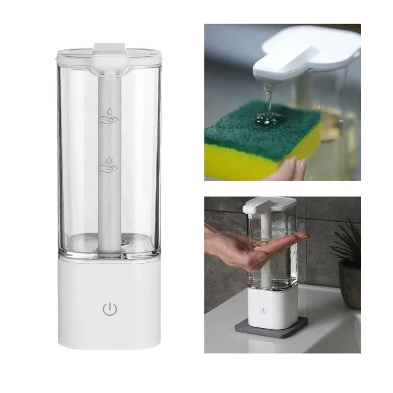 1500ml Automatic Touchless Soap Dispenser Convenient and Easily Use Hand Sprayers Dispenser for Kitchen and Bathroom