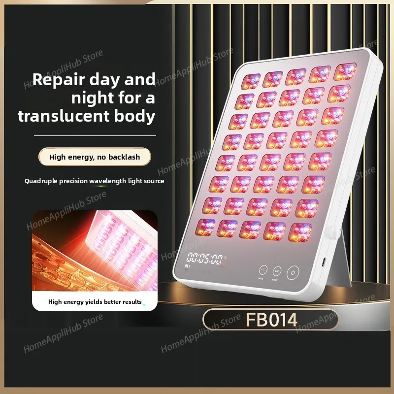 Professional-Grade Full Body LED Light Therapy Panel with Multi-Spectrum Rejuvenation for Skin Brightening and Anti-Aging Home