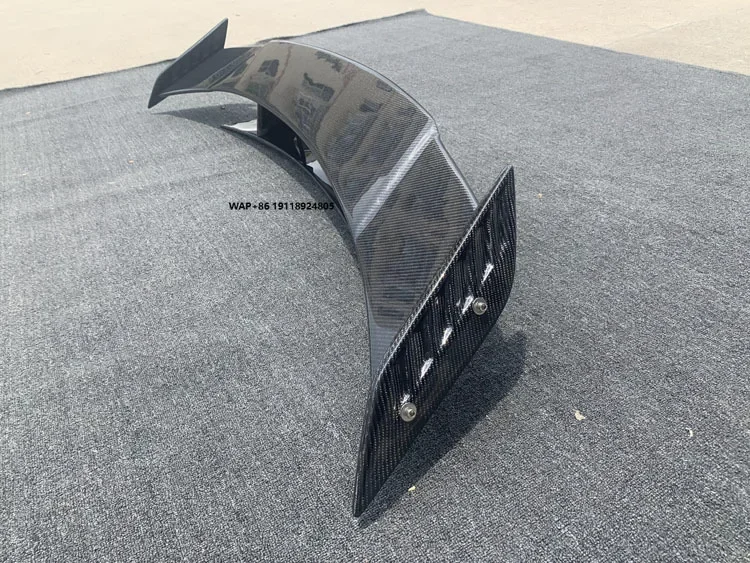 

High Quality Carbon Fiber Rear Trunk Spoiler Wing for GT GTS R Style Factory Price Good Fitment