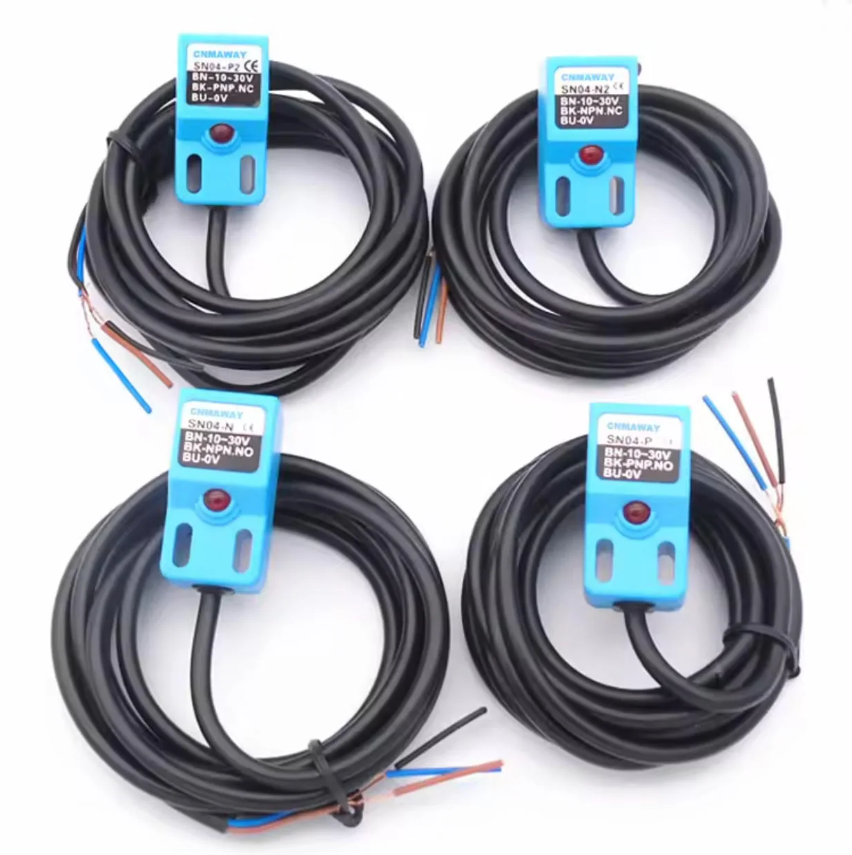 1PC SN04-N Proximity switch metal detection sensor for metal inspection SN04-N2 SN04-P SN04-P2 Y1 Y2 D1 D2 NPN PNP NC NO