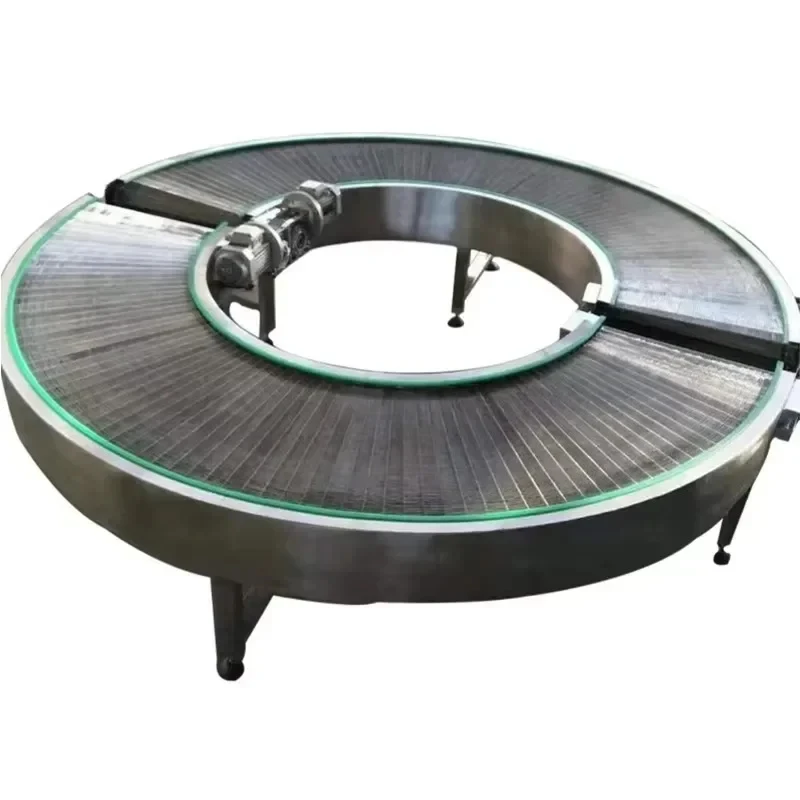 

High-quality flat type steel belt conveyor sale.