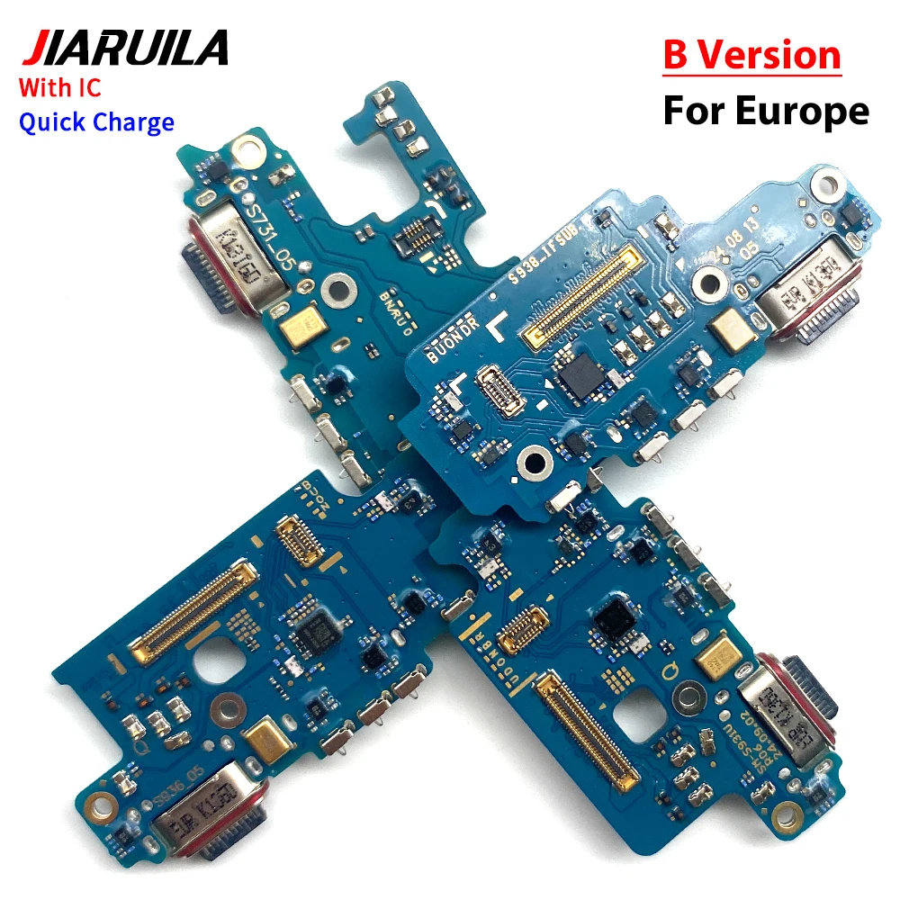 20Pcs, New USB Charging Port Board Flex For Samsung S25 Edge S25 FE S731B S25 Plus S25 S931B S25 Ultra Microphone Module