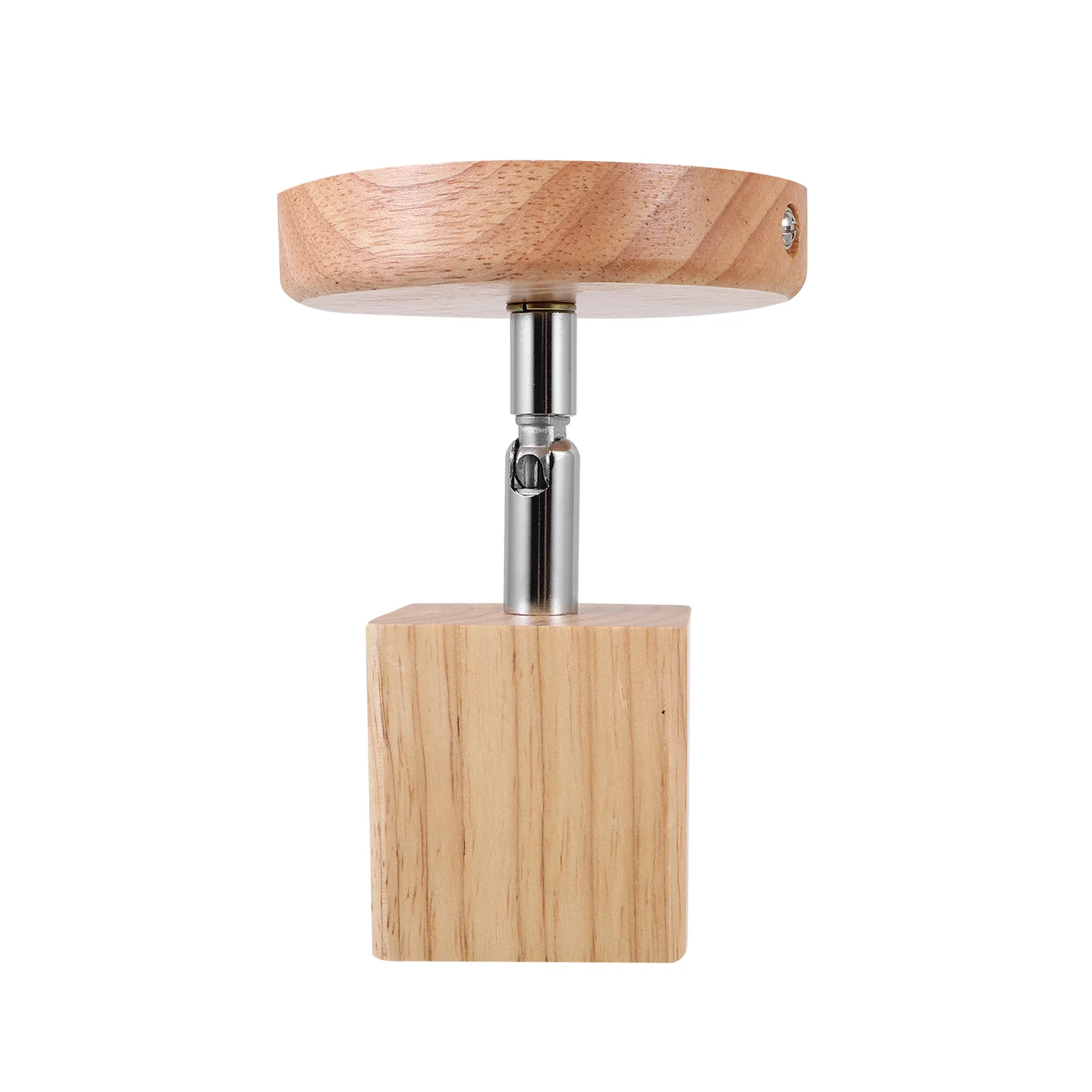 

Wooden Ceiling Lamp E27 Single-Head Hanging Light Modern Minimalist Ceiling Light Fixture for Kitchen Hallway Bedroom Living