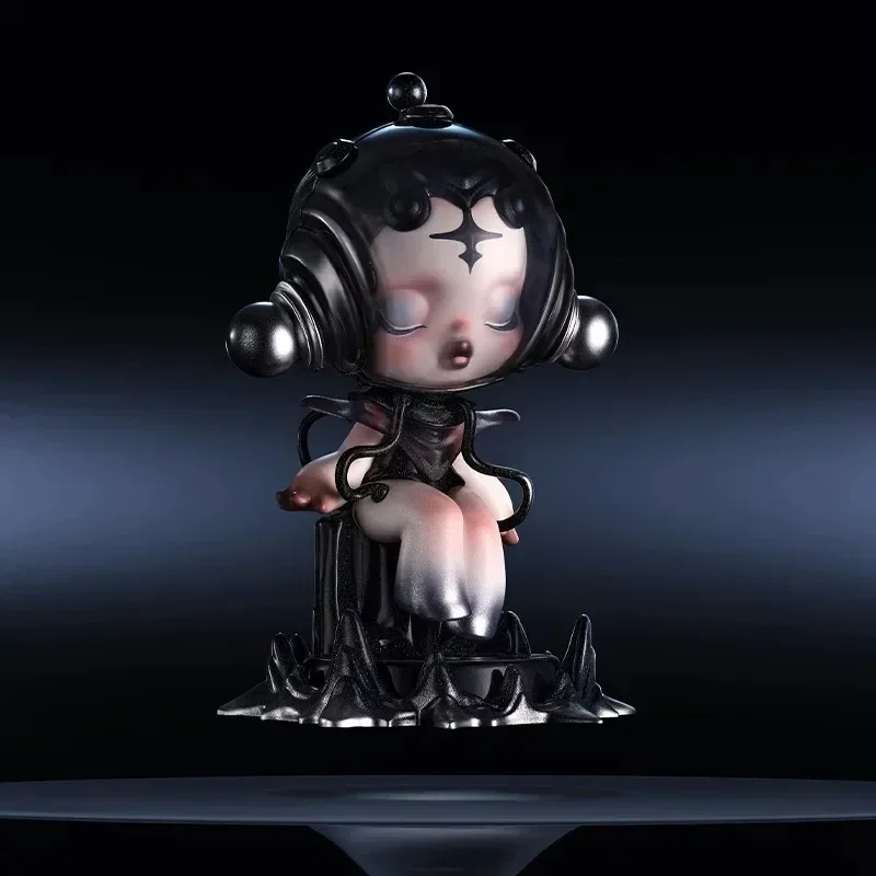 POP MART SKULLPANDA The Sound Series Figura de anime fofa caixa cega mistério enfeites de mesa presente para meninas