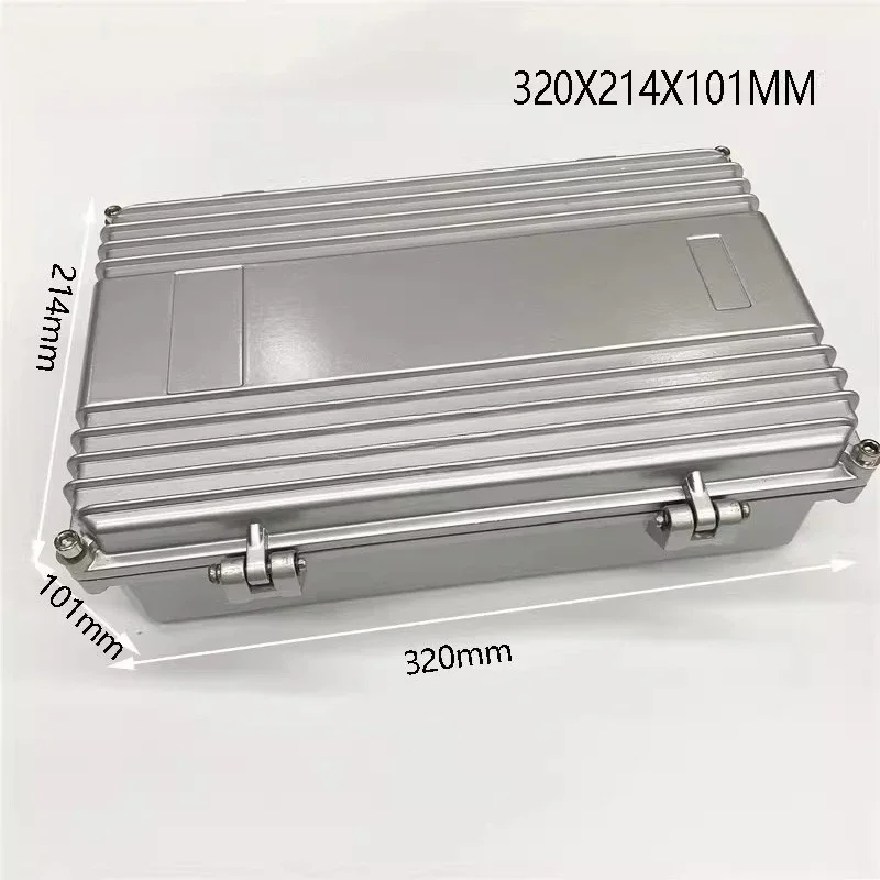 Metal Chassis Die-cast Aluminum AP Amplifier Shell Cast Aluminum Waterproof Box Signal Booster Shell IP67 Underwater Waterproof