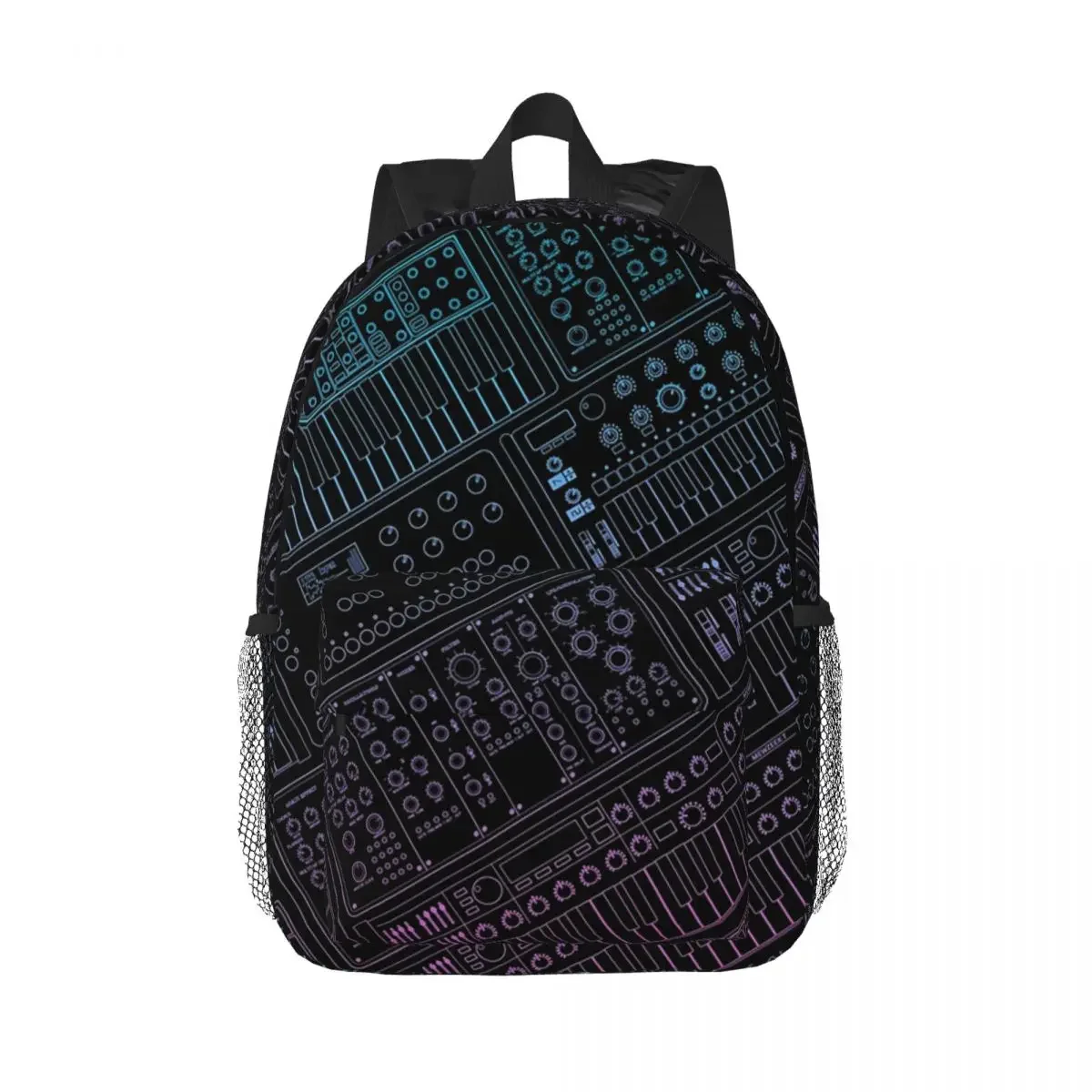 

Synthesizer For Dj And Electronic Musician Backpacks Boys Girls Bookbag Cartoon Children School Bag Laptop Rucksack Shoulder Bag