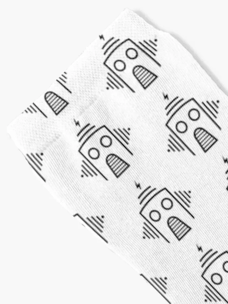 Minimal Caravan Palace Robot Socks new in's Soccer christmas gift Boy Socks Women's