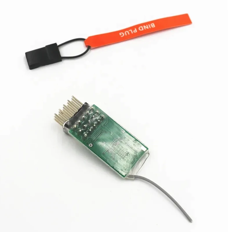 4100E 2.4GHz 4Ch Receiver DSM2 MICRO FULL RANGE +800m 4100x RC Airplane For  JR/SPEKTRUM Transmitter