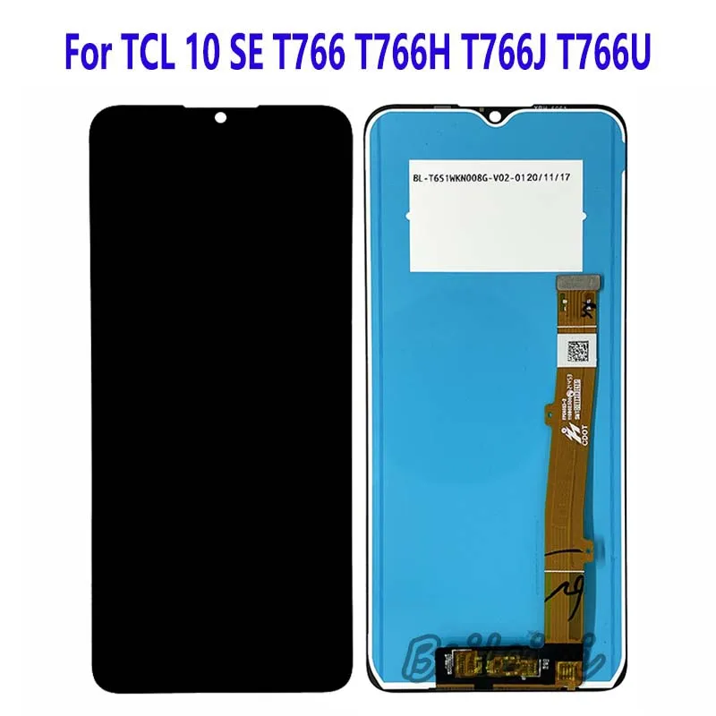 For TCL 10 SE T766 T766U T766A T766H T766J LCD Display Touch Screen Digitizer Assembly Replacement Accessory