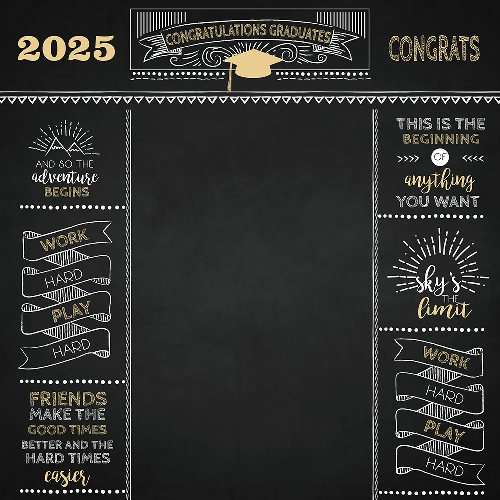 Mocsicka Sfondo fotografico 2025 Festa di laurea Sfondo Laurea Prom Sfondo fotografico Congratulazioni Laureati Banner