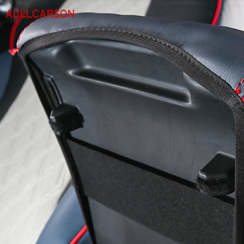 For BYD Atto 3 2022 2023 Leather Car Armrest Mat Interior Auto Storage Box Dust-Proof Cushion Cover Protector Accessories