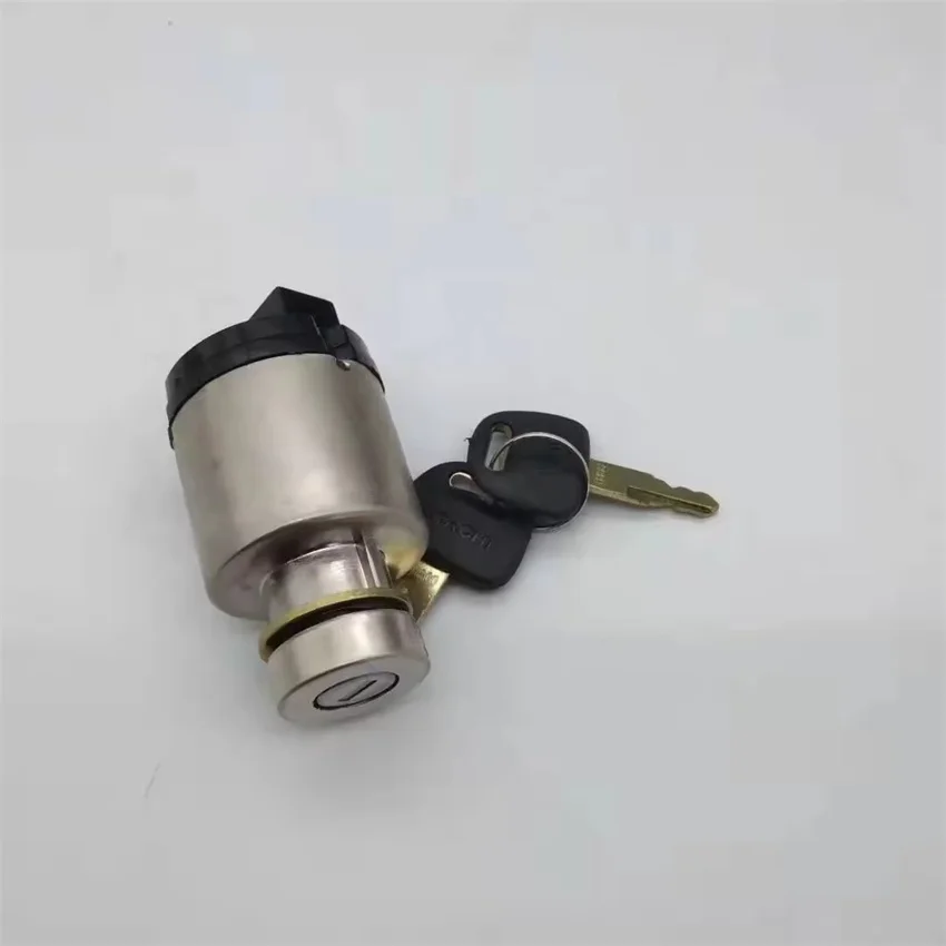 Ignition Switch With 2 Keys  4477373 Compatible With Hitachi Excavator EX1100-3 EX1200-5 EX200-3 EX200-5HG EX400-5