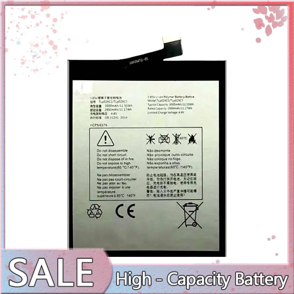Аккумулятор TLp029C1 TLp029C7 для Alcatel 3V One Touch Idol 3C TD-Lte OT5026D OT-5026J OT-5606 A30 Fierce A30 Plus OT-5049Z OT-5049W