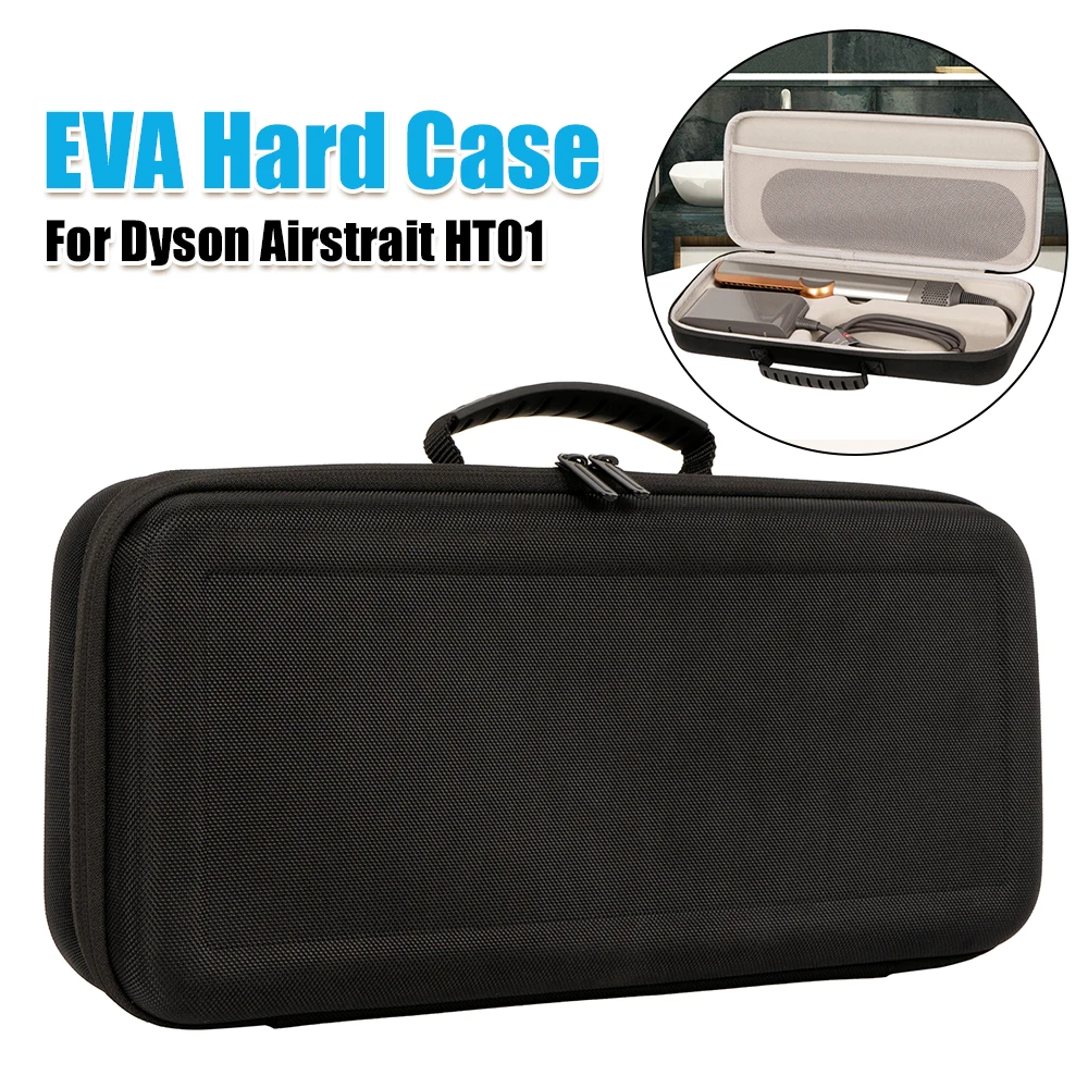

Жесткий чехол из ЭВА, противоударный, портативный, для путешествий, пылезащитный, на молнии, для выпрямителя для волос Dyson Airstrait HT01
