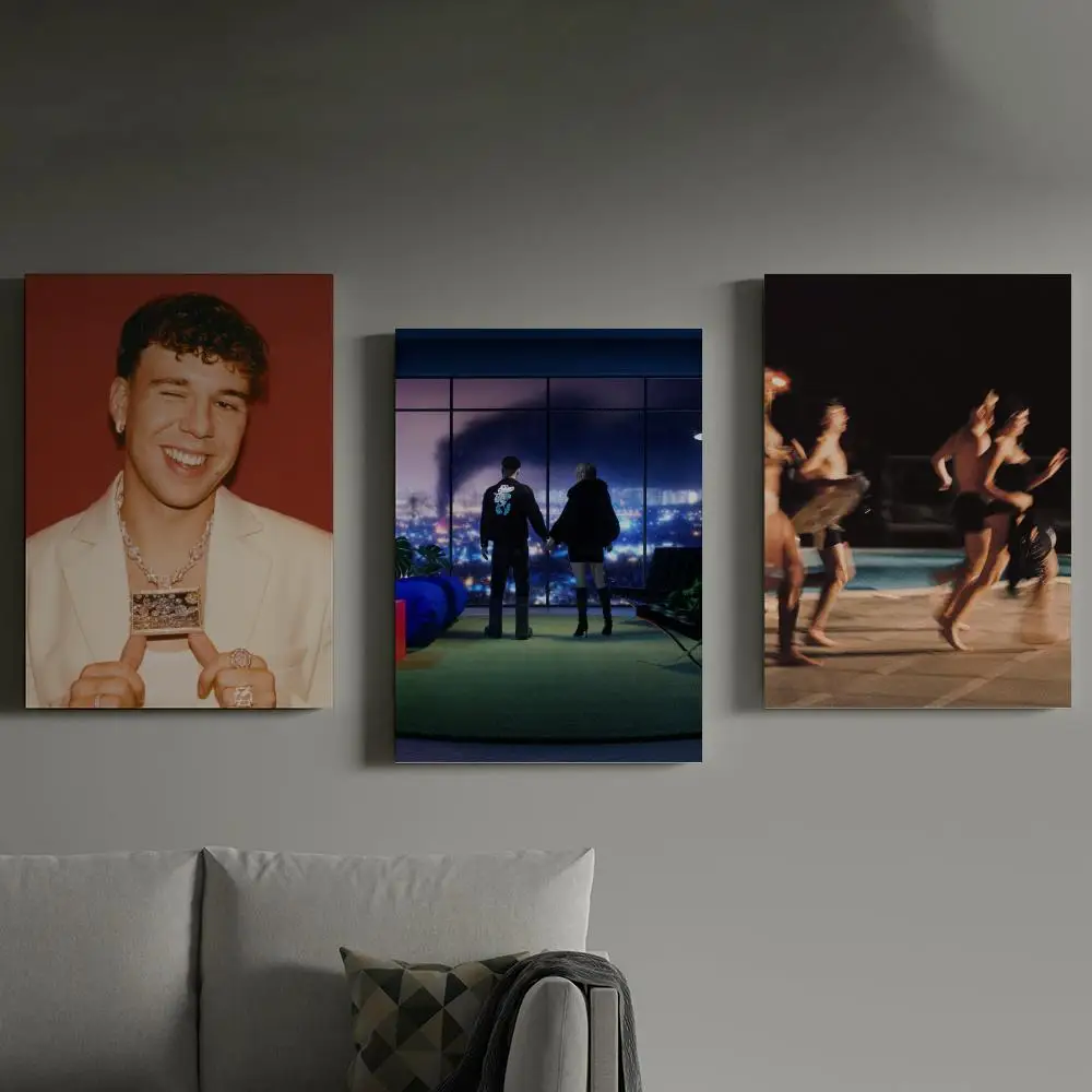 

Quevedo Donde Quiero Estar Poster Prints Canvas Painting Wall Art Picture Living Room Home Decor Tracklist Music Album Cover