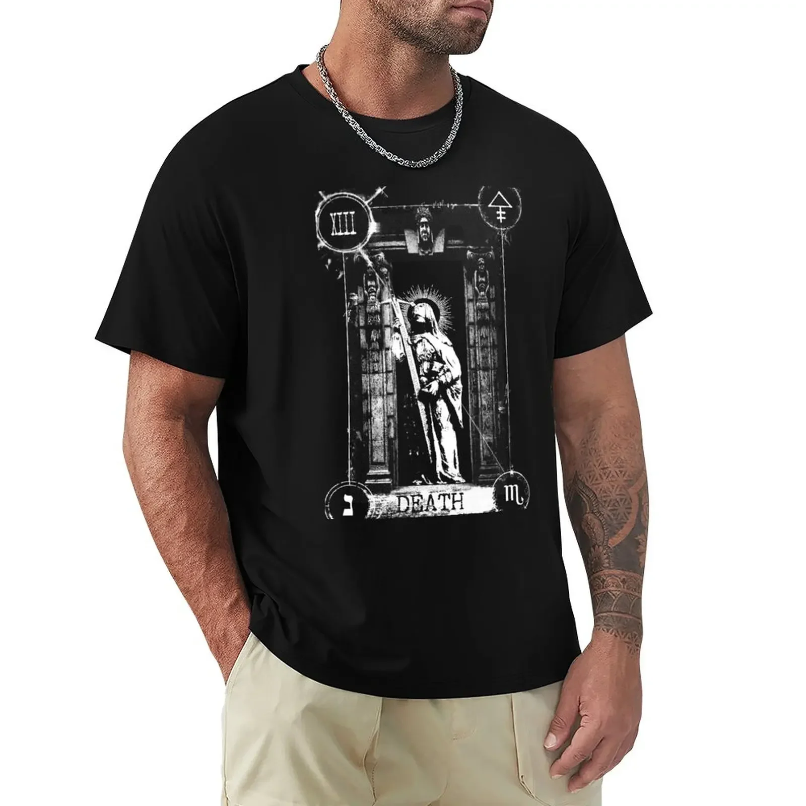 

Death T-Shirt oversizeds customs mens graphic t-shirts funny
