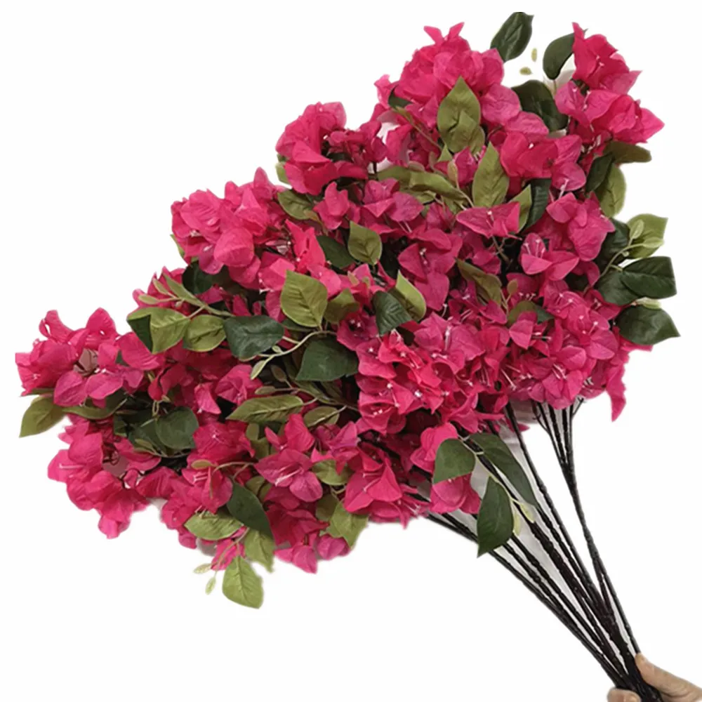 

10 шт. Искусственные цветы бугенвиллеи (Bougainvillea Glabra, Bougainvillea Spectabilis) для свадебного декора, украшения дорожек и арок