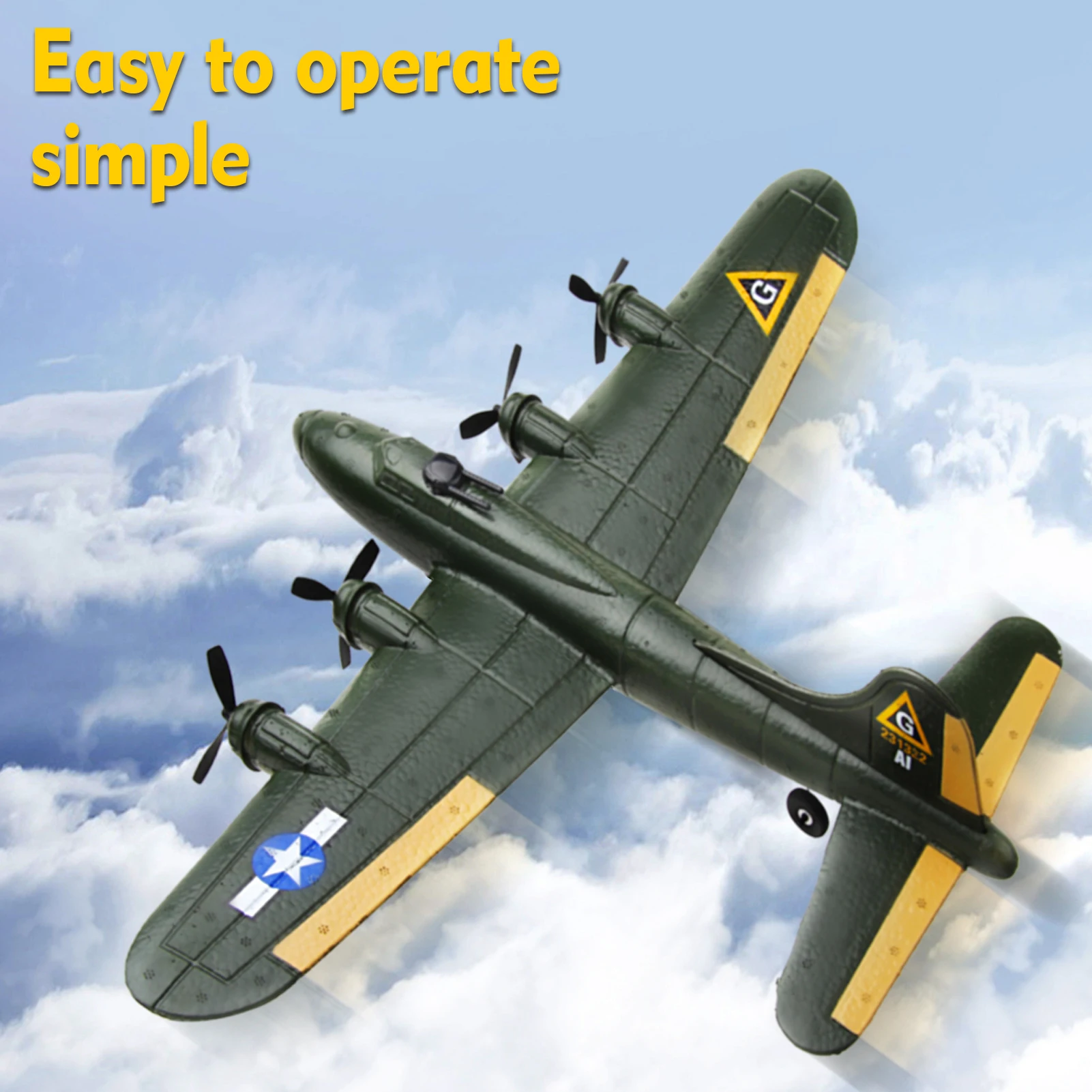 

Радиоуправляемый самолет 2,4G, 2-канальный, легкий контроль, высокоэффективный самолет с дистанционным управлением, EPP для начинающих, детей и взрослых