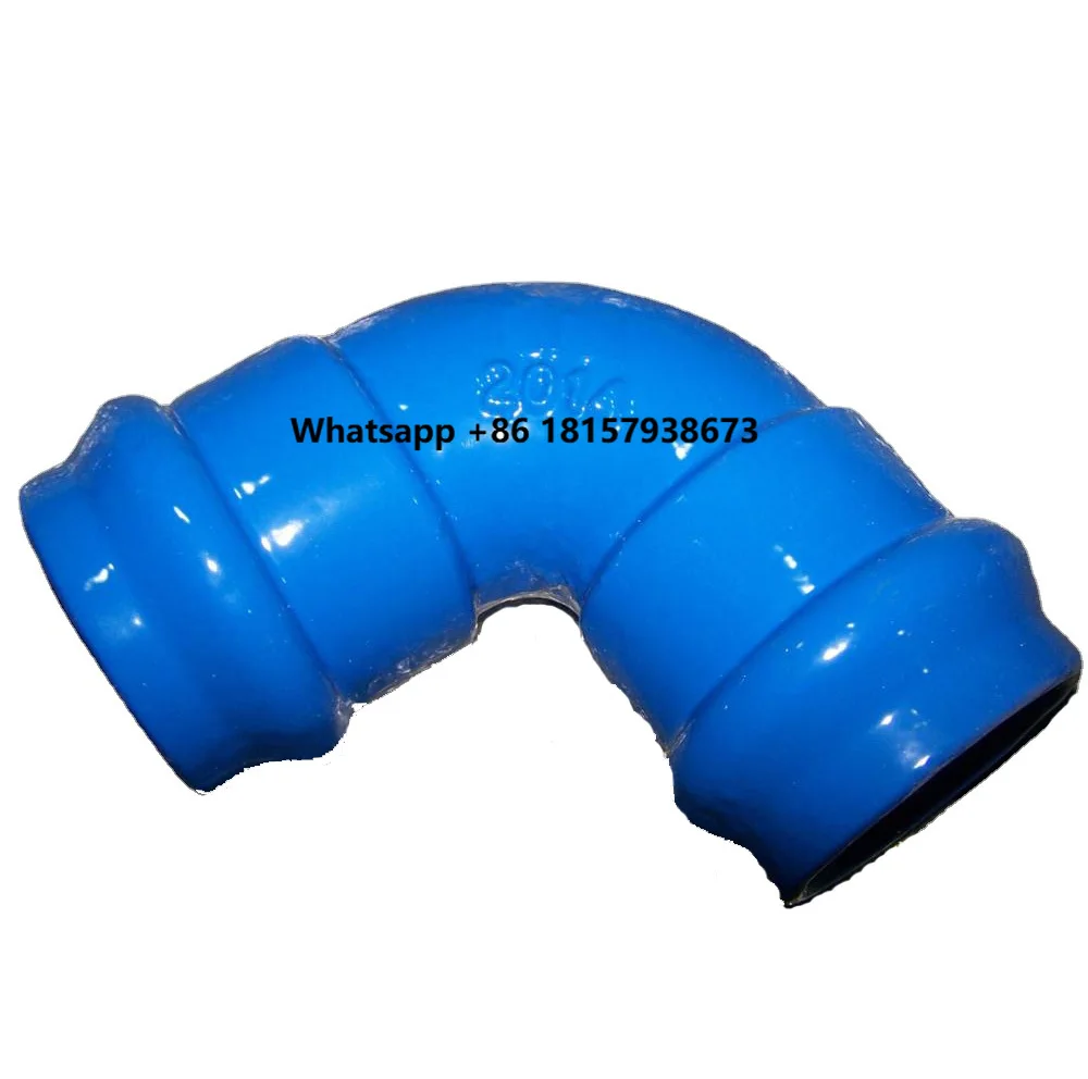 

BS EN12842 DI Ductile Cast Iron Pipe Fittings Double Flanged 90 Degree Bend for PVC Pipe